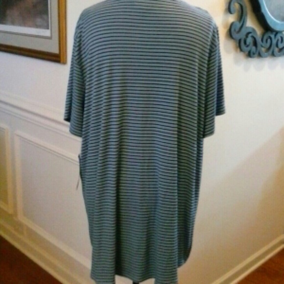 NEW APT 9 Drape Tunic Short Sleeve Top 2X - Picture 3 of 8