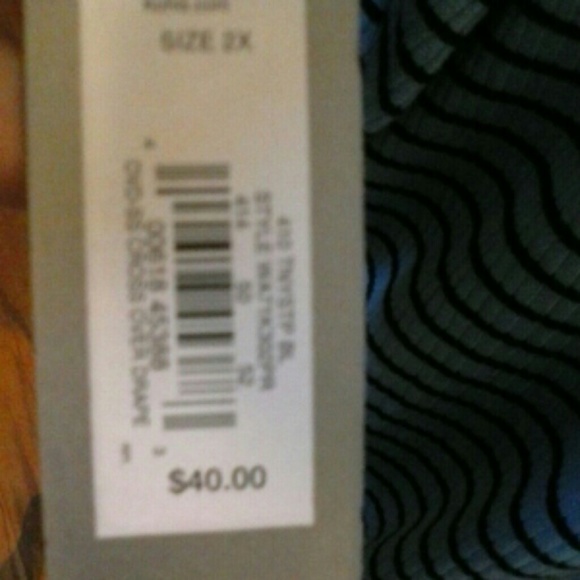 NEW APT 9 Drape Tunic Short Sleeve Top 2X - Picture 5 of 8