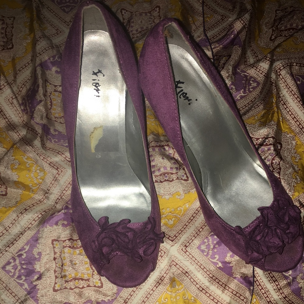 Purple heels