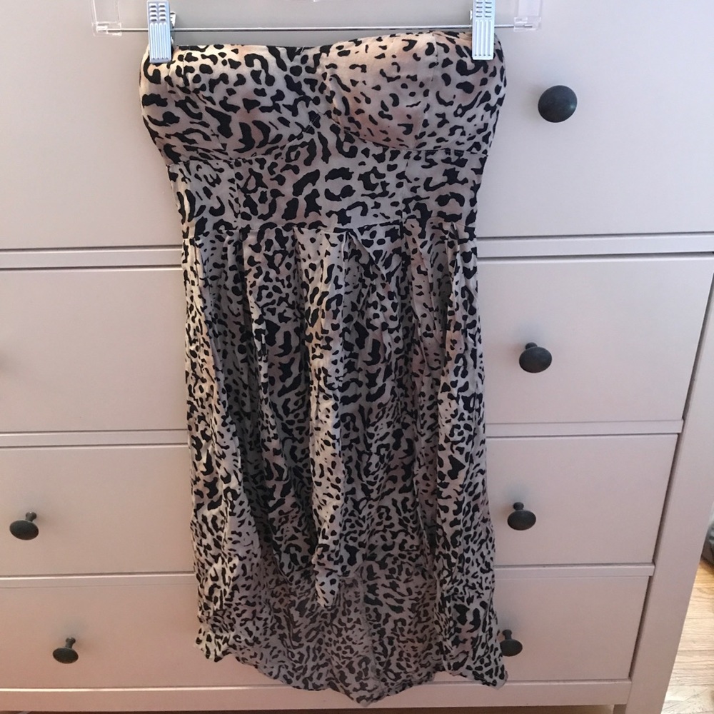 Cheetah Print style Dress used once!!!
