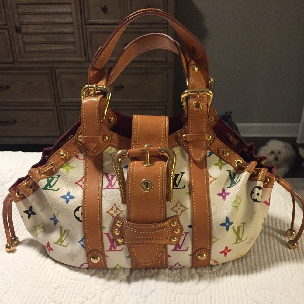 Rare and Authentic Louis Vuitton Theda bag