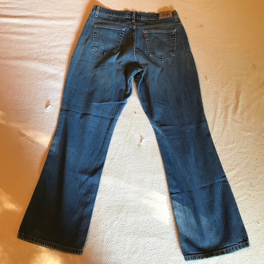 Levi's 550 boot cut size 10s used - Picture 3 of 4