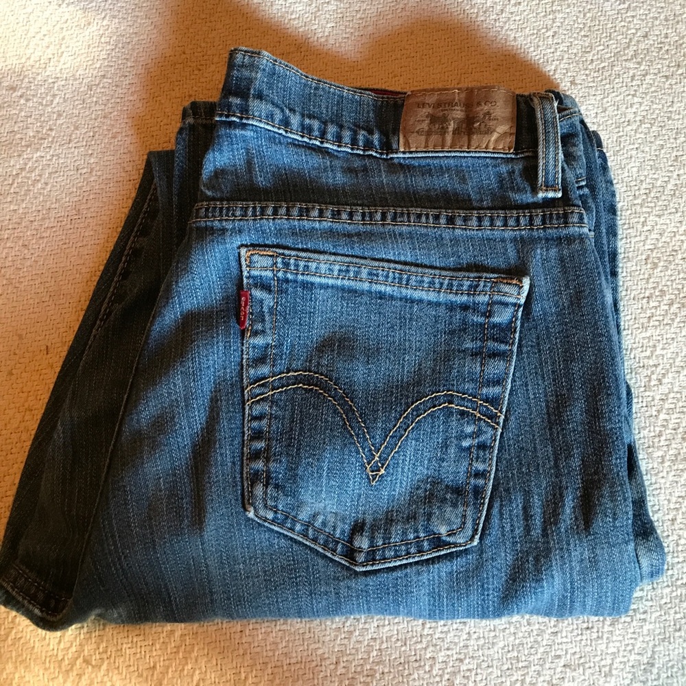 Levi's 550 boot cut size 10s used - Picture 4 of 4