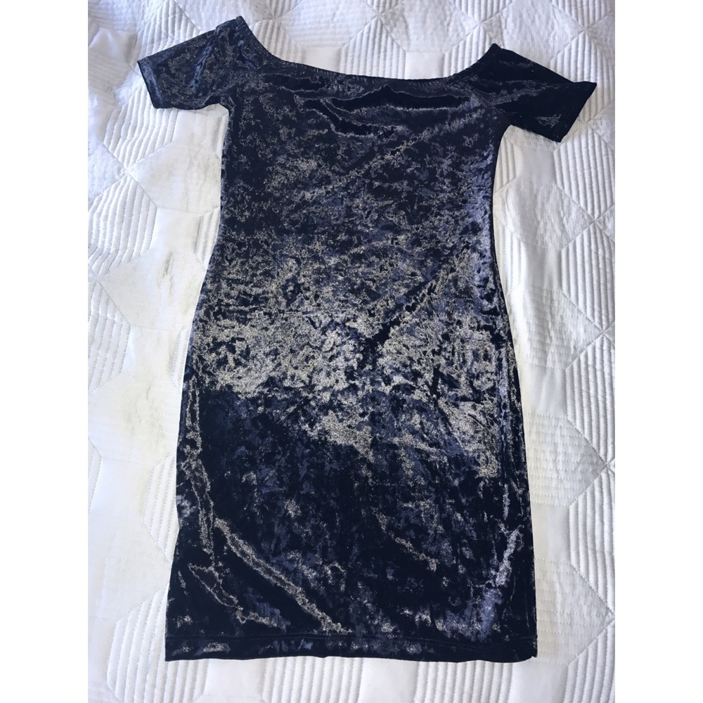 Velvet LBD off the shoulder