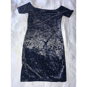 Velvet LBD off the shoulder