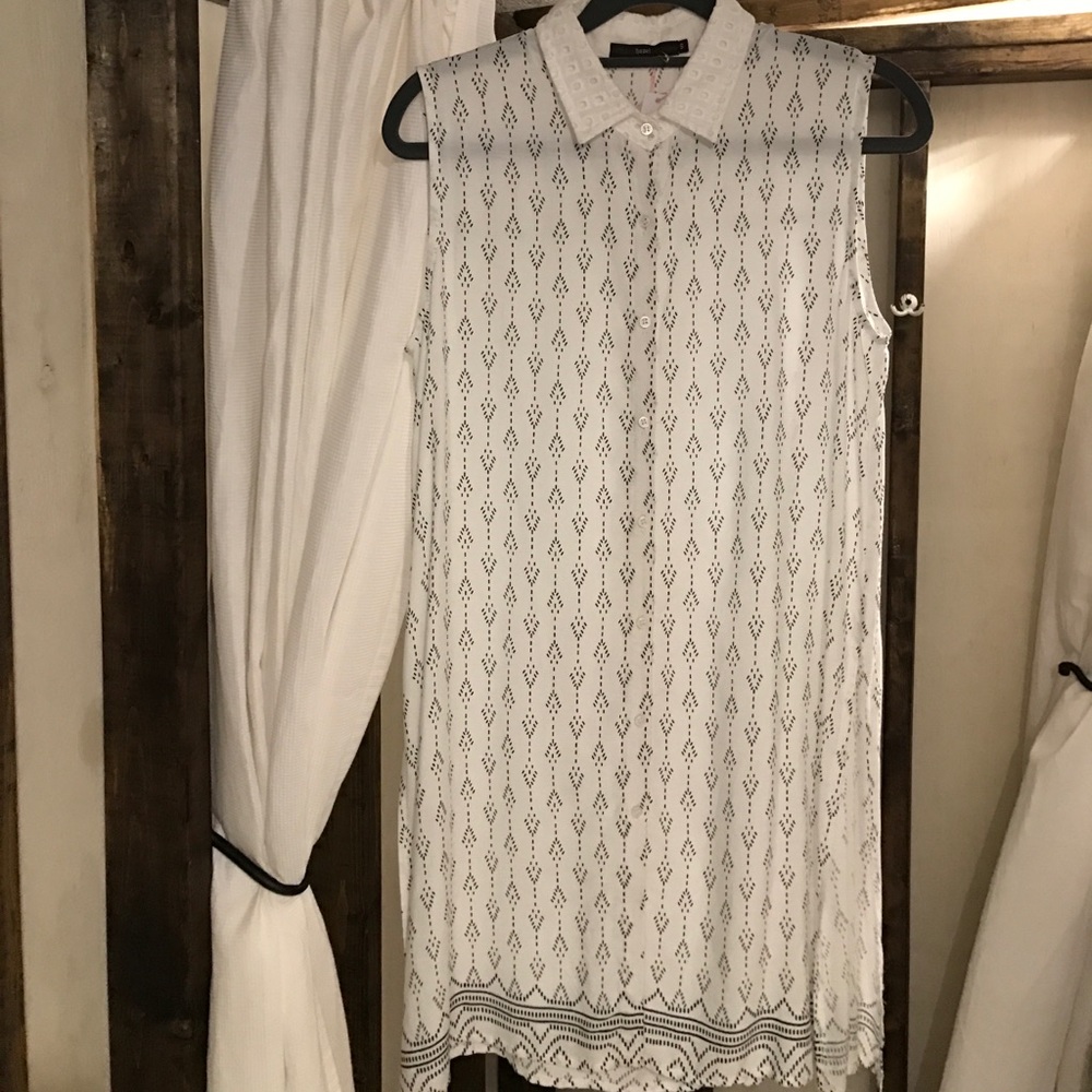 Black and White tunic