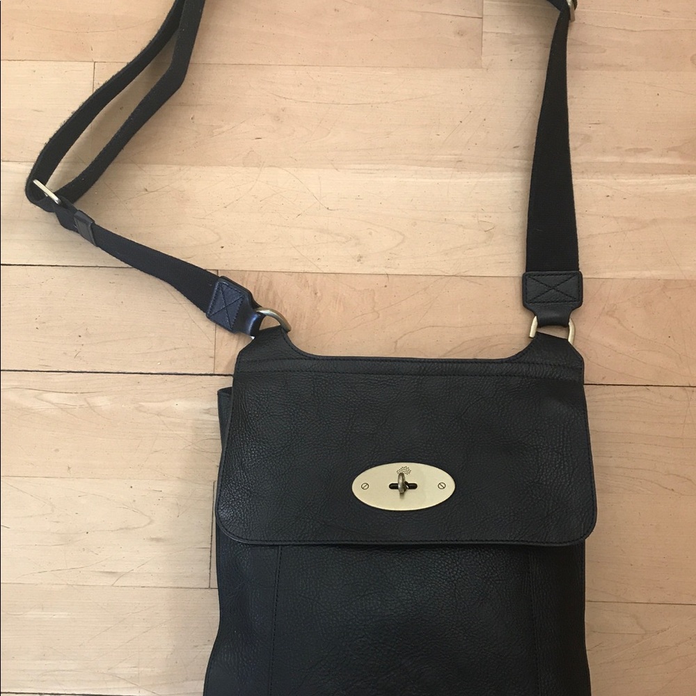 Mulberry -Antony Messenger Bag classic grain.