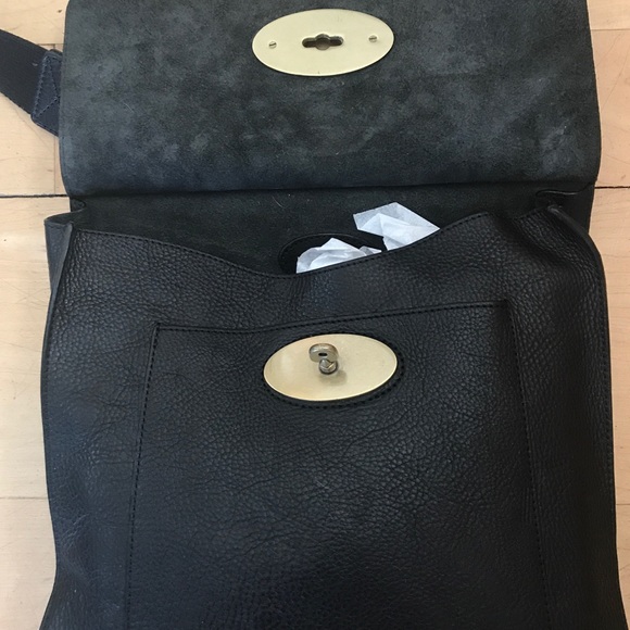 Mulberry -Antony Messenger Bag classic grain. - Picture 3 of 8