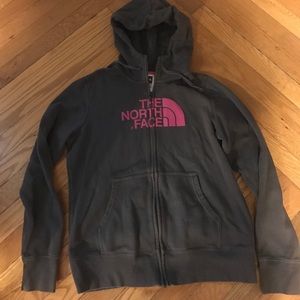 The North Face zip hoodie