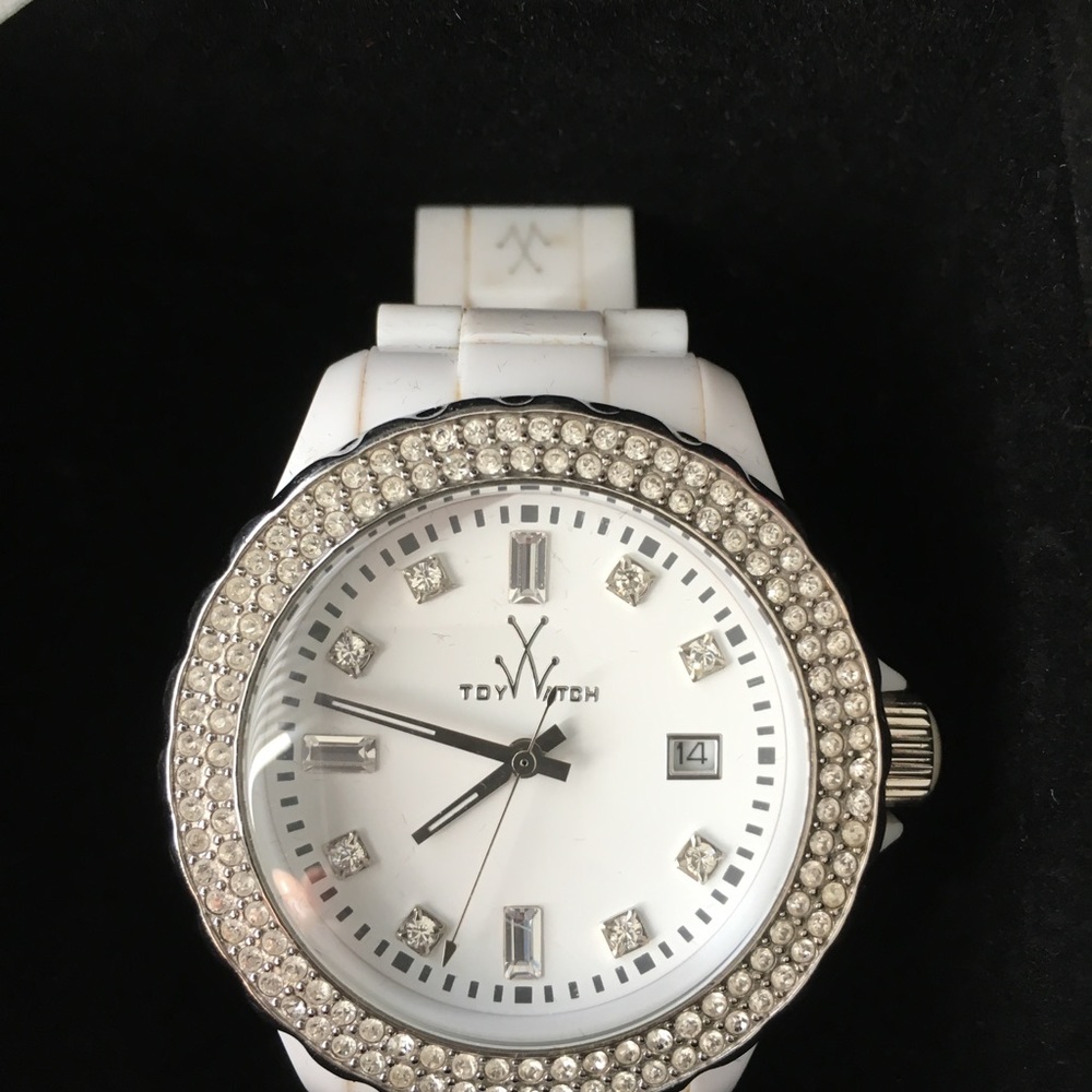 White Toy Watch