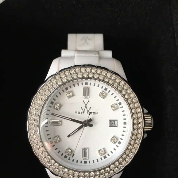 White Toy Watch - Picture 1 of 4