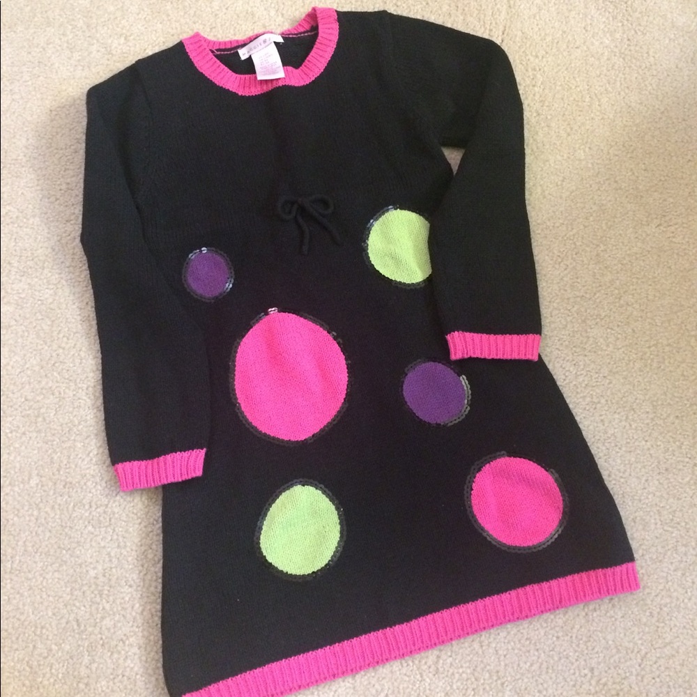 Girls sweater dress