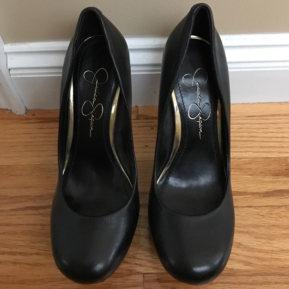 Black high heels
