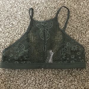 NWT army green Victoria's Secret bralette