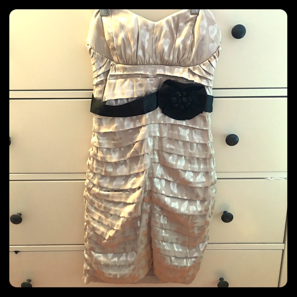 Beautiful Gold cheetah print dress wore once