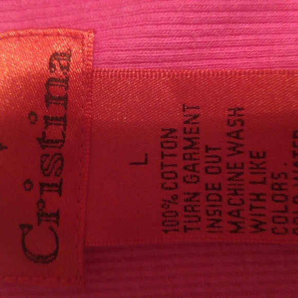 FUN pink sequence tank! - Picture 2 of 2