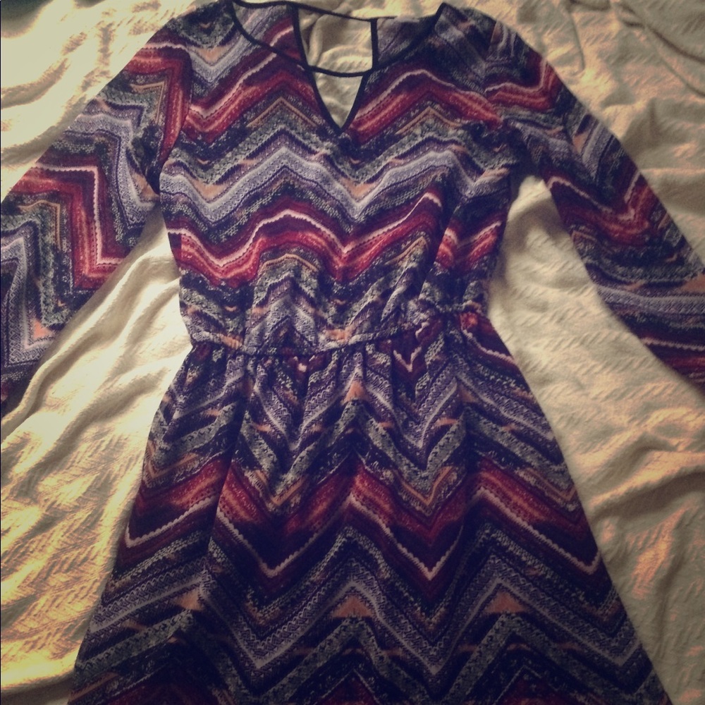 Xhilaration Chevron Dress