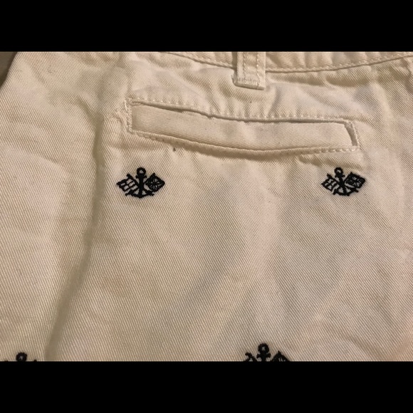 Ralph Lauren  white anchor shorts girls Sz 14 - Picture 2 of 3