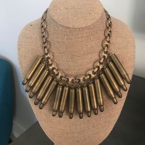 Bullet Statement Necklace
