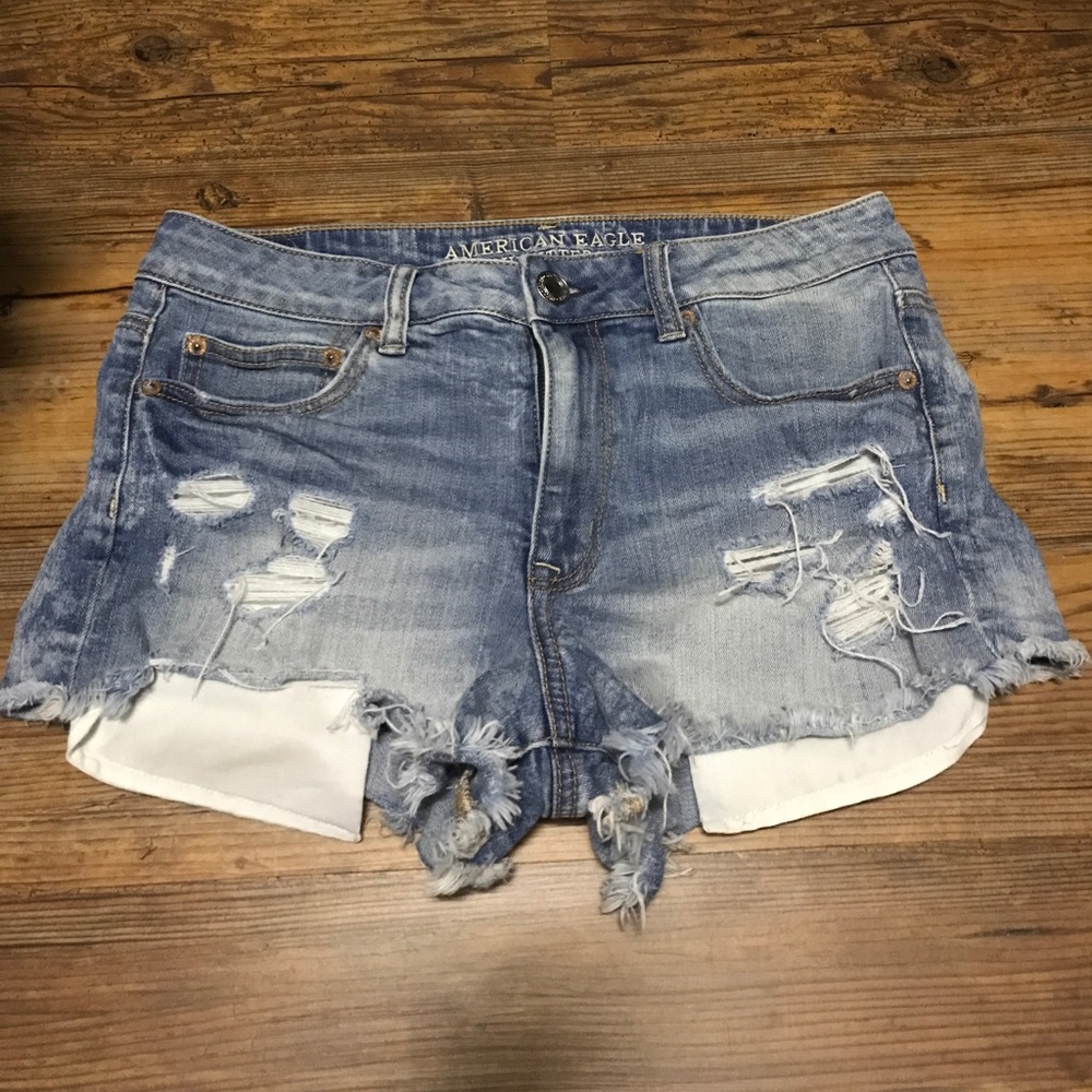 American eagle jean shorts 10