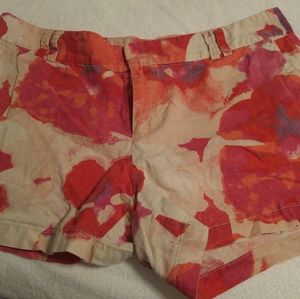 LOFT floral shorts