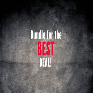 Bundle for my BEST deal!  Make me an offer
