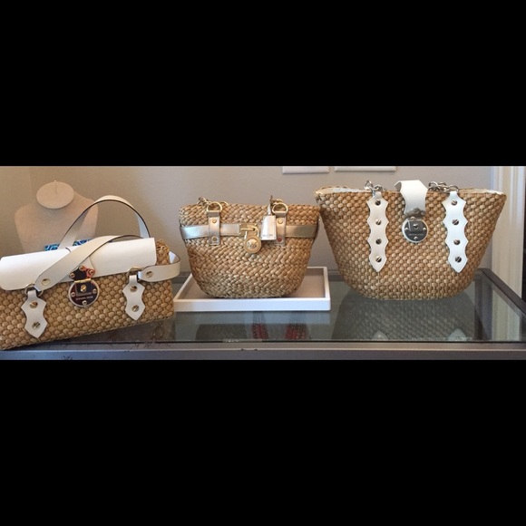 🎉SALE 🎉Michael Santorini east west Straw white - Picture 6 of 6