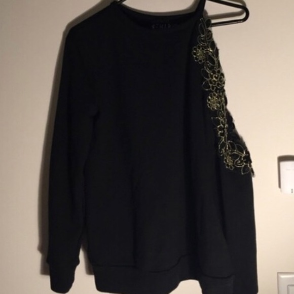 Nasty gal: Cold shoulder sweatshirt - Picture 3 of 3