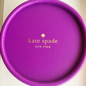 KATE SPADE NEW YORK Purple and Red Gift Box
