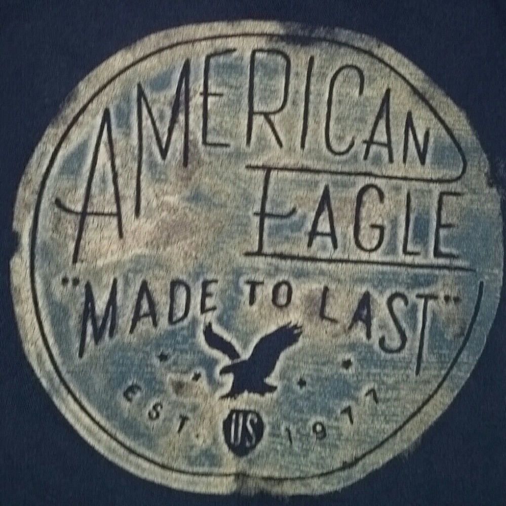 American Eagle Outfitters Vintage Stressed Shirt