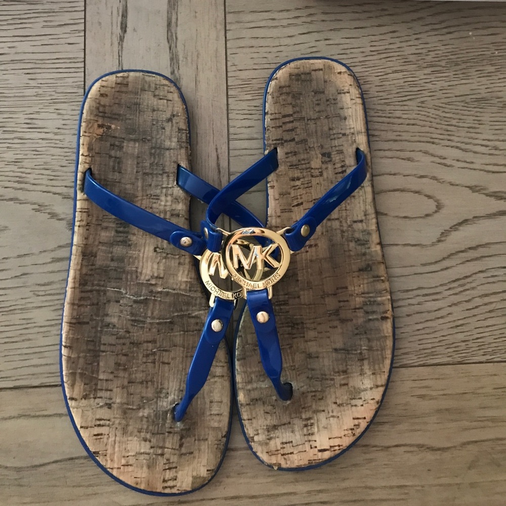 Royal blue. Sandals Michael Kors
