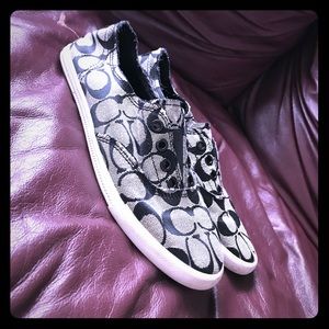 Coach slip on sneakers