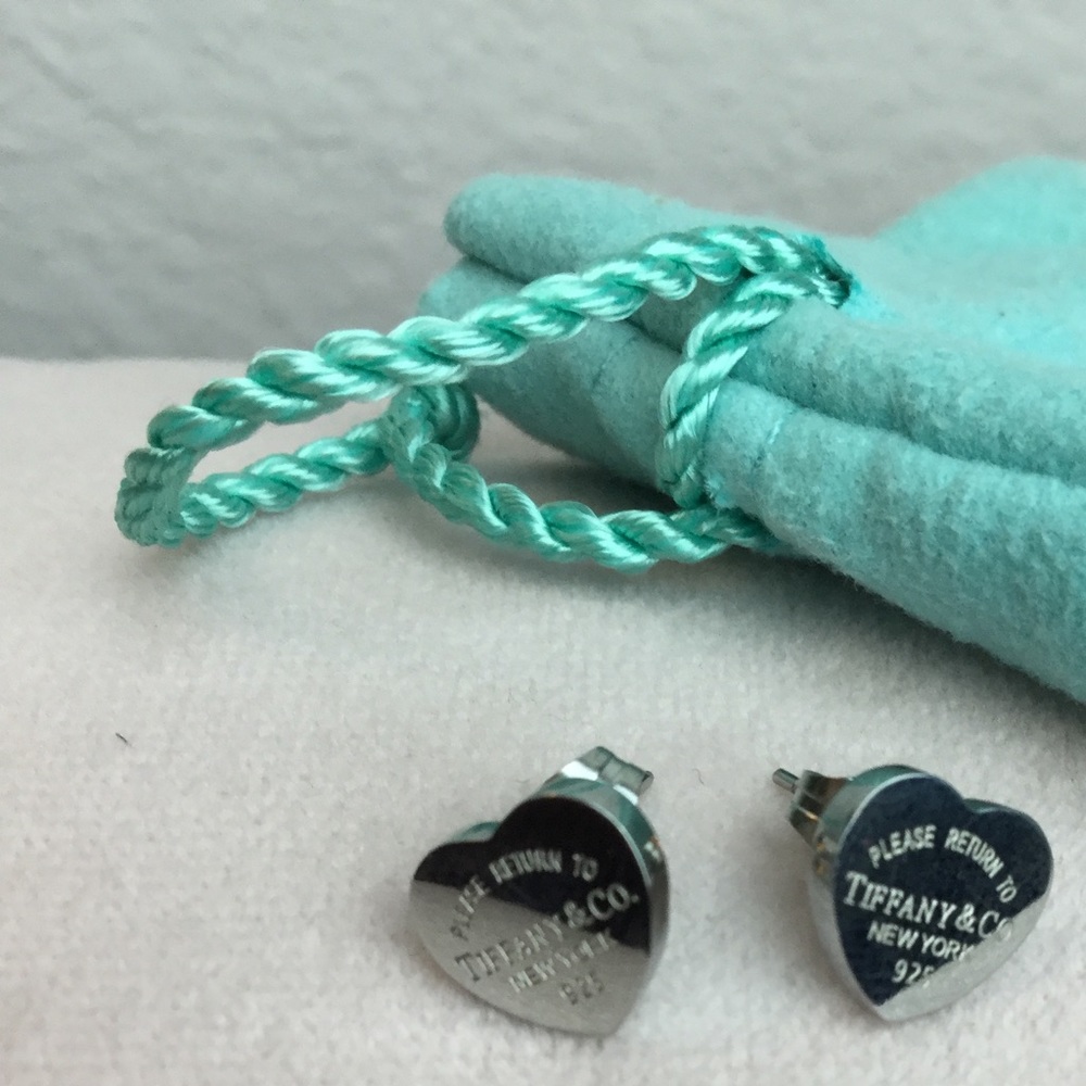 Tiffany & Co "Please Return To" Earrings