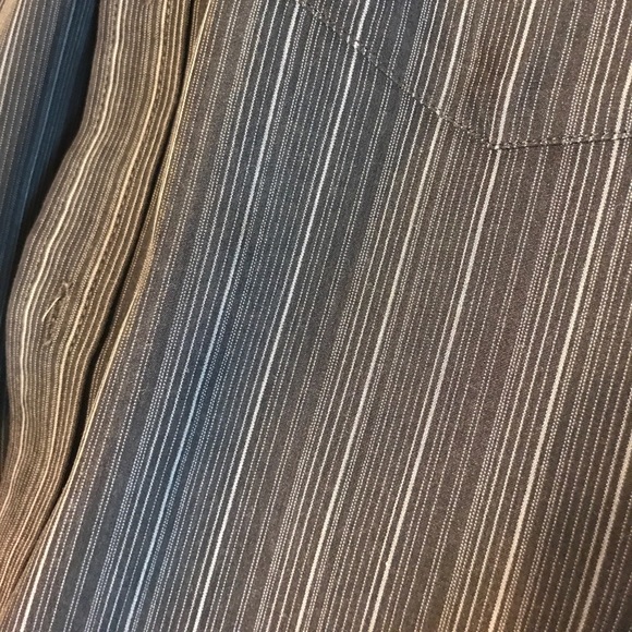 Black Striped Going Out Shirt - Picture 3 of 3