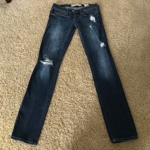 Hollister size 0s skinny jeans