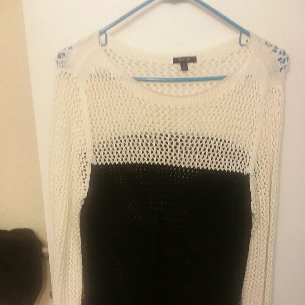Two tone Sweater