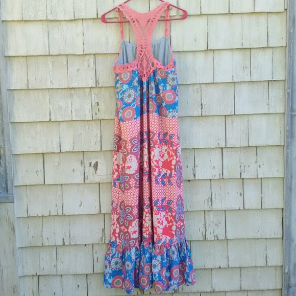 NWT! Nordstrom Boho Maxi Dress - Picture 3 of 8