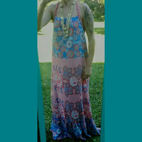 NWT! Nordstrom Boho Maxi Dress - Picture 8 of 8