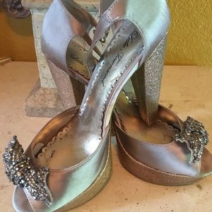 Sandal pumps evening