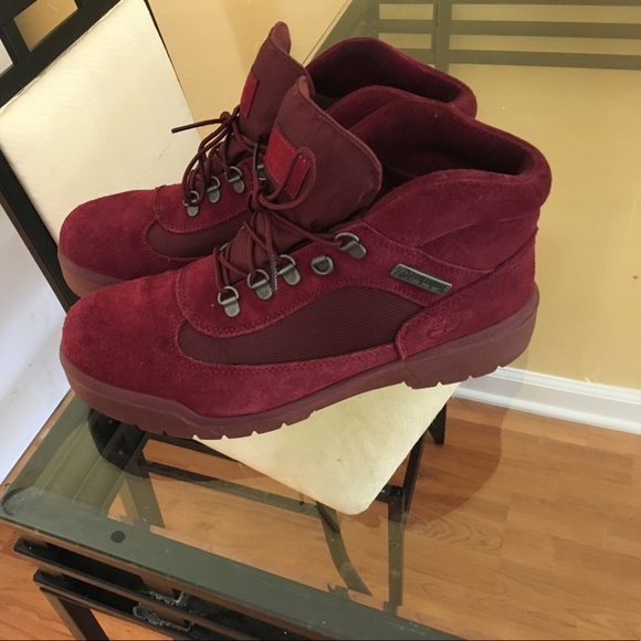 Limited edition Cranberry Timberlands