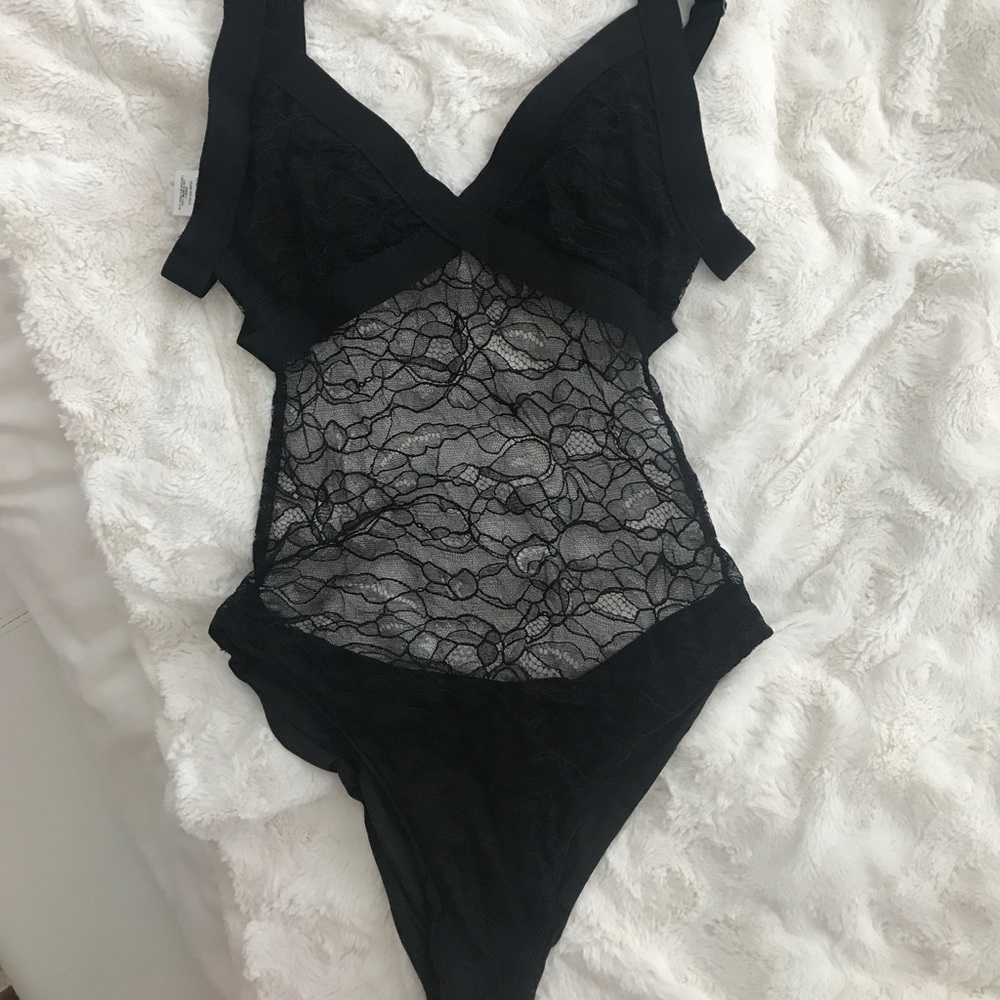Blue life Black one piece