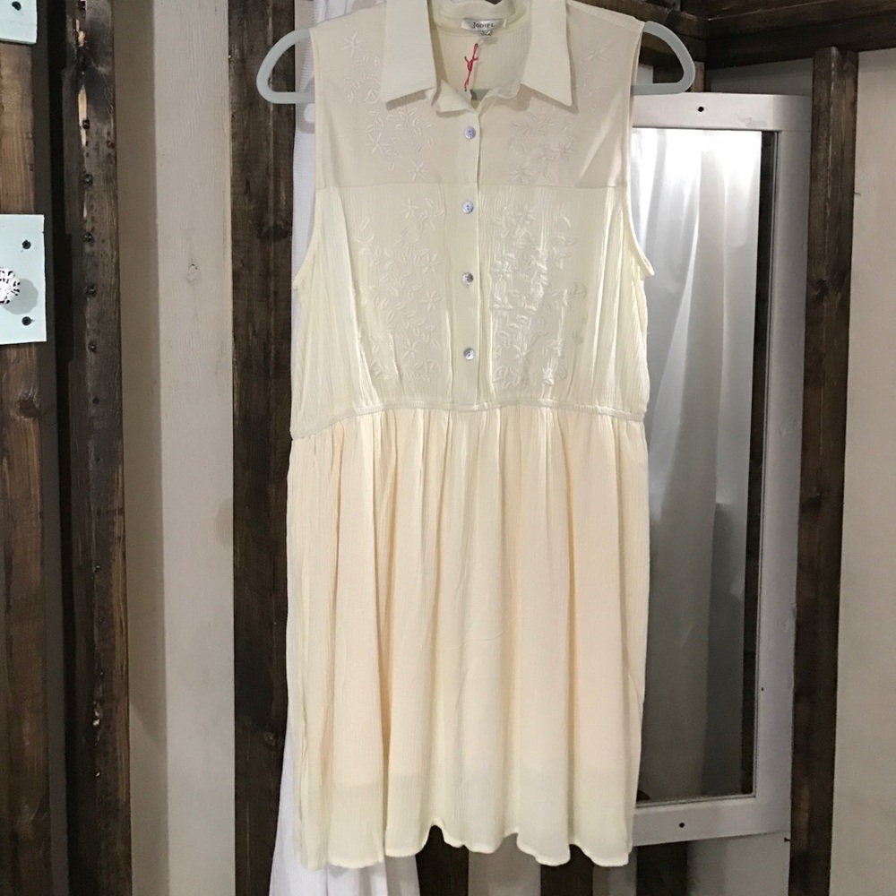 Cream dress