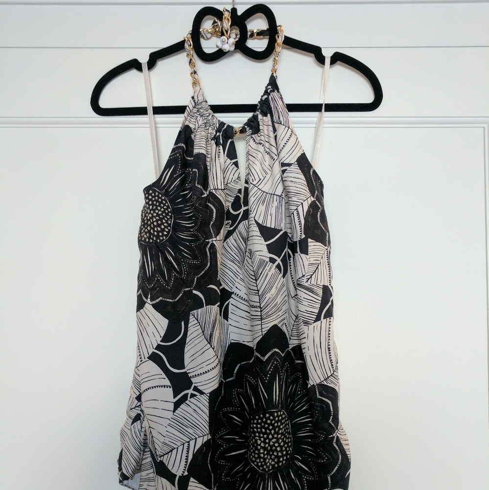 🌷 Discount!!!🌷WHBM 100%SilkBlack/WhiteTops