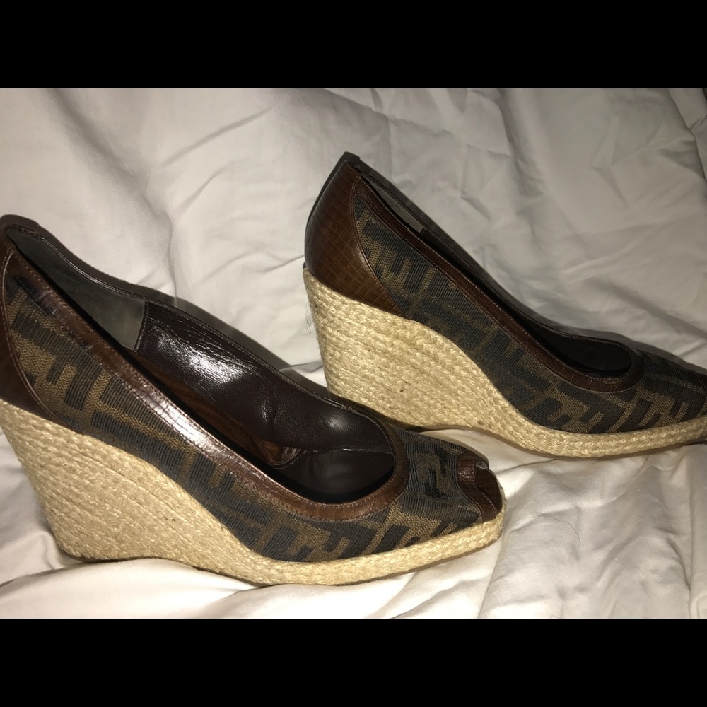 Fendi wedges