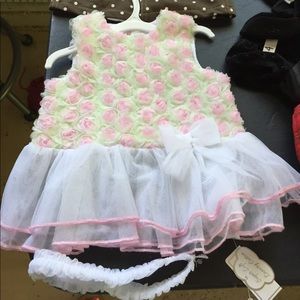 BNWT Flower tutu dress