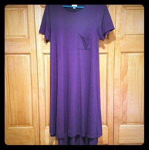LuLaRoe Medium Carly, Royal Purple