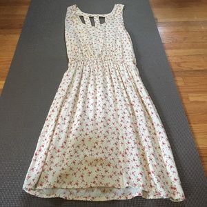 Flower printed dress