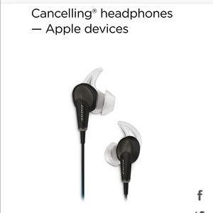 Bose noise canceling headphones