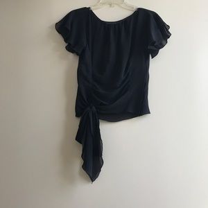 Moschino silk side tie blouse brand new with tags