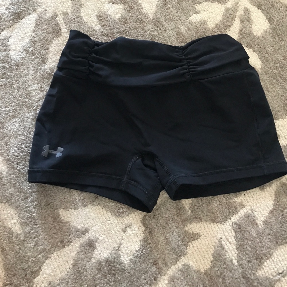 Under armour black spandex short